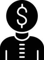 Financial Advisor Icon Style vector