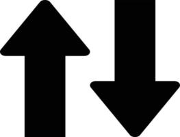 Up Down Icon Style vector