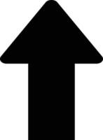 Up Arrow Icon Style vector