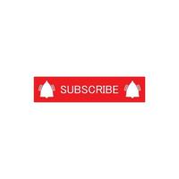 Suscribe button icon vector flat design
