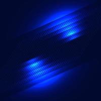 Blue dark glowing background. Abstract blue gradient background vector illustration