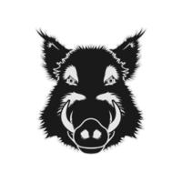 Boar Pig Swine Hog Face Head Vector Design Inspiration