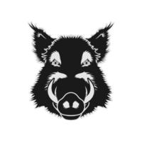 Boar Pig Swine Hog Face Head Vector Design Inspiration