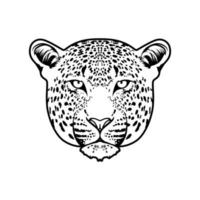 Leopard Face Vector design inspiration