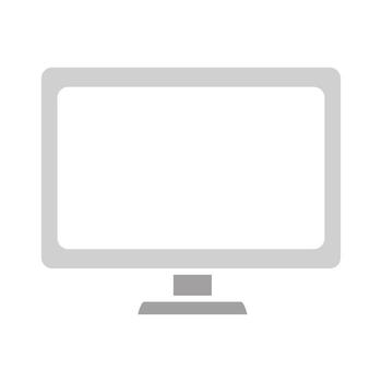 dispositivo de computadora de pantalla vector