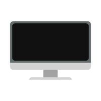 computer screen device vector