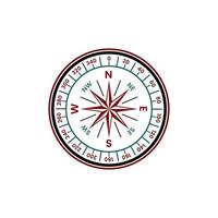 Compass Illustration Vector Design Inspiration