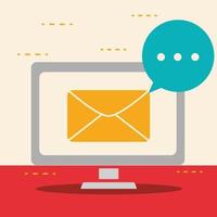 computer receiving message vector