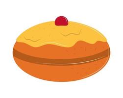 jelly doughnut clipart