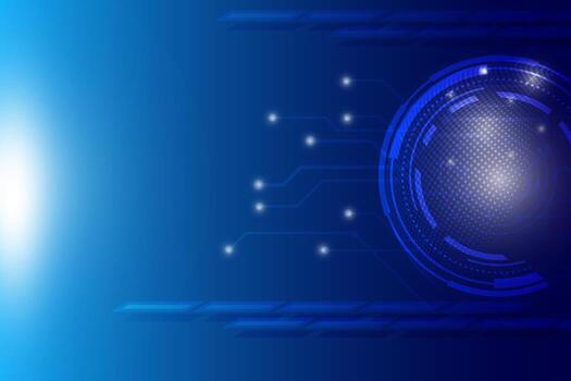 abstract hitech technology background vector