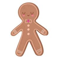 christmas cookie cartoon vector