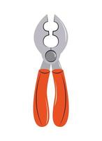 plier tool icon vector