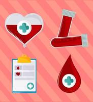 blood donation icons