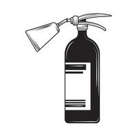 fire extinguisher tool vector