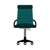 cómodo sillón de oficina vector