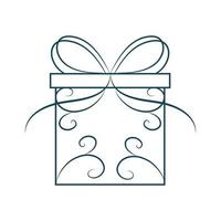 caja de regalo vector