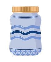 porcelain bottle icon vector