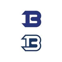 Letter b logo design with modern concept. Icon letter b vector illustration template