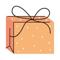 gift box with bow vector