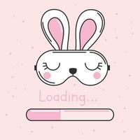 loading, sleep mask vector