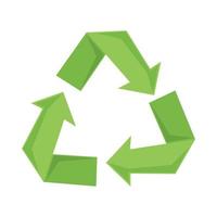 recycle arrows sign vector