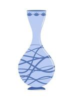 ancient pottery vase vector