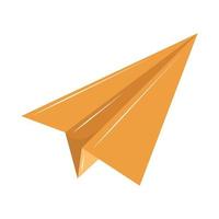 creativity paper plane vector