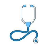 medical stethoscope health vector