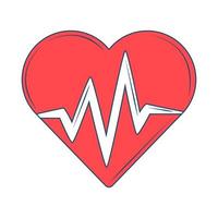 health heartbeat medicine vector