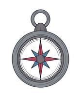 compass travel nautical vector