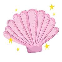 sea shell icon vector