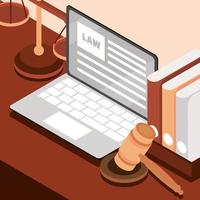 law legal technology vector