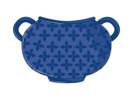 ceramic amphora utensil vector