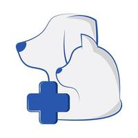 veterinary care pets vector