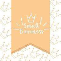 small business support vector