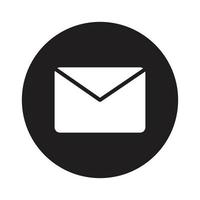 email flat icon vector