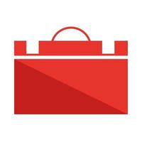 business briefcase icon vector