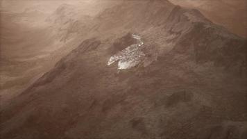 Opportunity Mars exploring the surface of red planet video