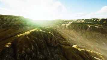 paysage dans les montagnes et les hauts plateaux du népal video