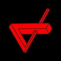 Illusion shapes. 3d geometry objects. Modern logo. Optical illusion figures. Sacred geometry. Optical art. vector