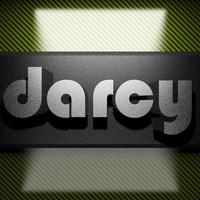 darcy word of iron on carbon photo