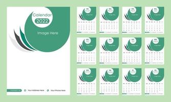 New Creative Calendar Be Happy and colorful vector