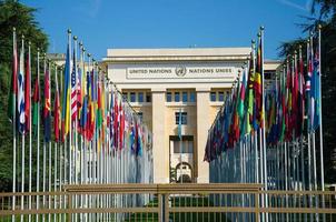 Palace of Nations - seat of the United Nations in Geneva photo