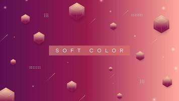 Vector abstract background with soft gradient color and dynamic shadow on background. Vector background for wallpaper. Eps 10