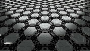 HI TECH HEXAGONAL MOTION GRAPHIC BACKGROUND LOOP video