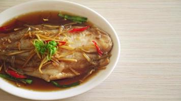 Steamed Fish with Soy Sauce - Asian food style video