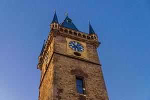 Prague, Main tower of the Old Town Hall, photo