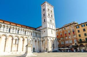 Chiesa di San Michele in Foro St Michael Roman Catholic church basilica on Piazza San Michele square photo