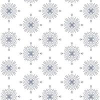 Clean Simple Floral pattern background vector