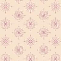 fondo de patrón floral simple limpio vector